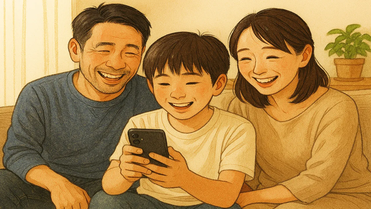 子供のスマホデビュー